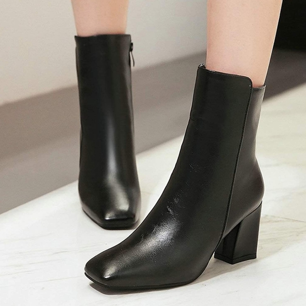 Square toe boots